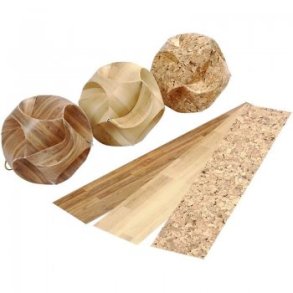 Click ornamenter - Oslo Natur -  5 cm