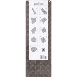 Click ornamenter - Oslo -  5 cm