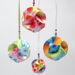 Click ornamenter - Hvid / Neutral -  5 cm