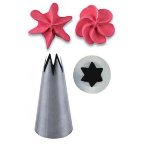 Konditor tylle - stjernetylle 14 mm
