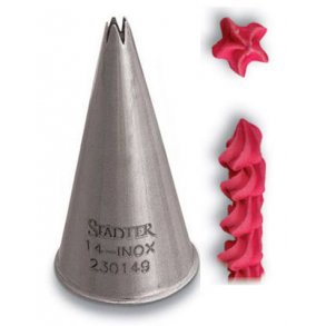 Konditor tylle - stjernetylle  2 mm