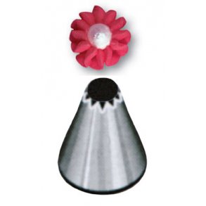 Konditor tylle - Blomst  7 mm Solsikke