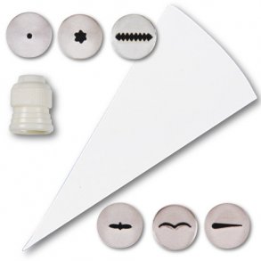 Tyllerst Konditor - blade, rose, blomster, bnd, sprjtepose og adapter