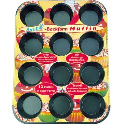 Bageform - Muffinform - 12 stk.