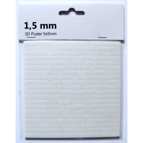 3D Puder - 1,5 mm