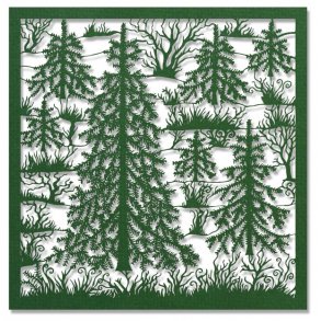 Laserstickers - Jul - Granskov - Mrkegrn