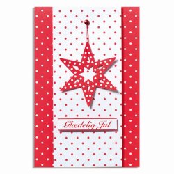 Lav selv julekort - r&oslash;destjerner