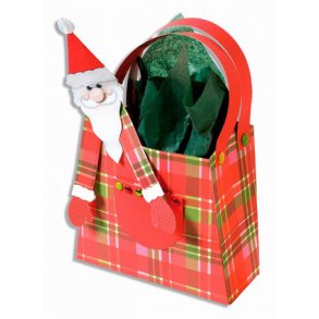 Lav selv taske - Kurv med julemand