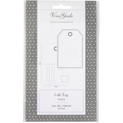 Gavemrker - Postkort - 10 stk. - Paris