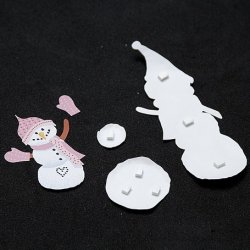 Lav selv julekort - snelandskab