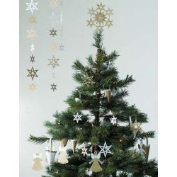 Design din jul - Guld / hvid