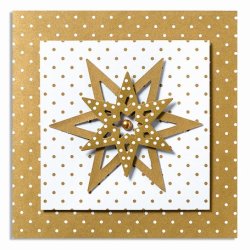 Design din jul - Guld / hvid