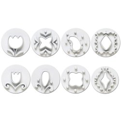 Udstandser s&aelig;t - 9 dele - til fondant