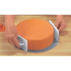 Glattere - 8 x 16 cm - hvid