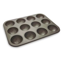 Bageform - 12 halvrunde/parabol forme