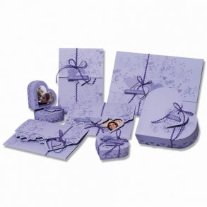 Lav selv  din fest - Design ''romantik'' - Lilla