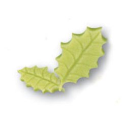 Udstandser st med struktur - Blade - Kristtorn