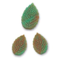 Udstandser s&aelig;t med struktur - Blade - Korte