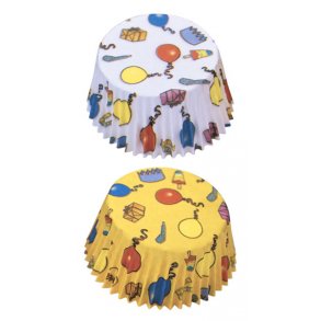 Papir bageforme til muffins med påskemotiver