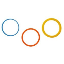 Rullehjlperinge til bred fondantruller - Afstands ringe