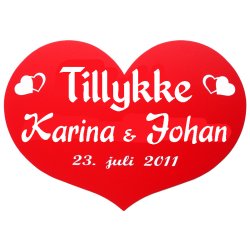  Skjold til bryllup - Fix og frdig