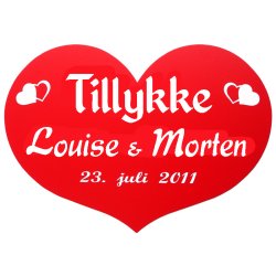  Skjold til bryllup - Fix og frdig