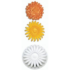 Udstandser med udskubber - Solsikke og Gerbera