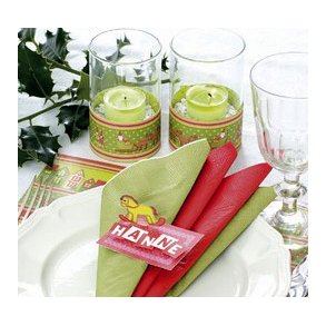 Ide til borddækning til jul