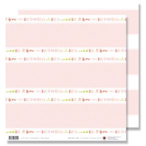 Kortark - barnedåb lysrød