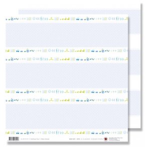 Kortark - barnedåb lysblå