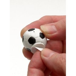 Fodbolde - 6 stk - 2,4 cm