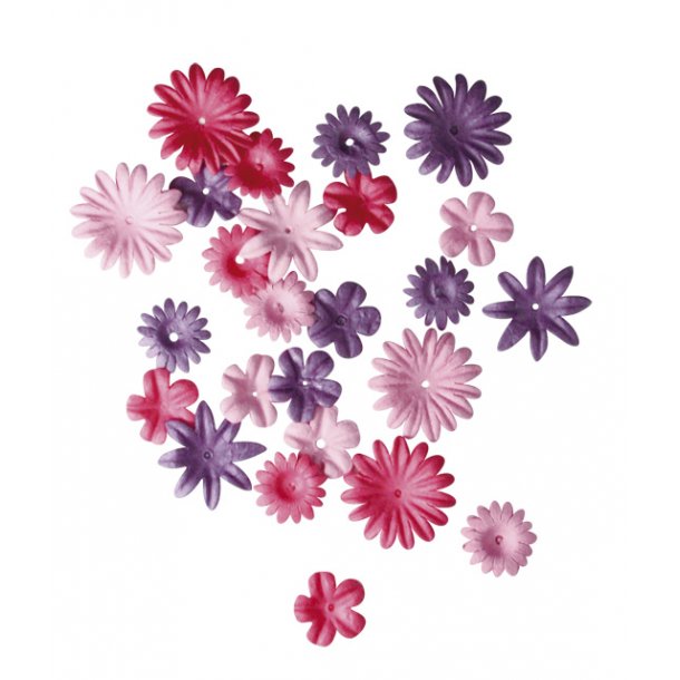 Blomsterblanding - Pink toner