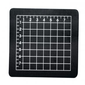 Eyelet stansemåtte 10x10 cm, tykkelse 3 mm