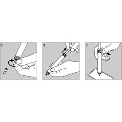 Eyelet-s&aelig;t med underlag - (uden brug af hammer)