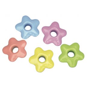 Eyelets - Farvemix - Pastel - Blomster