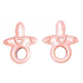 Eyeletsmotiv  Sut - Lysbl&aring; - 1 cm