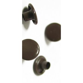 Nitter 7 mm - 50 stk - m&oslash;rkebrun