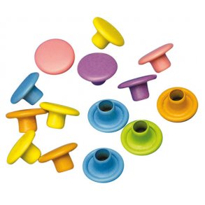 Nitter 7 mm - 50 stk - blandet classical color