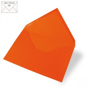C6 Kuverter - 5 stk - Orange