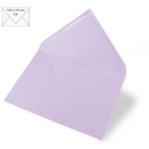 C6 Kuverter - 5 stk - Lavender