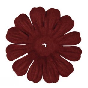 Pynteblomster - Wine-red - 3 cm