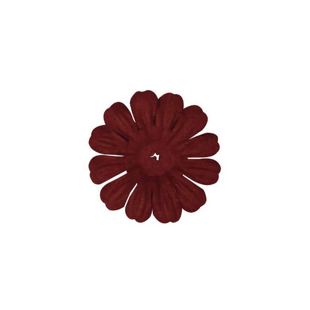 Pynteblomster - Wine-red - 3 cm