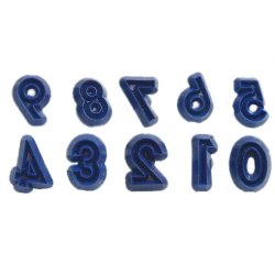 Prge og udstikker st - Tal 2 cm