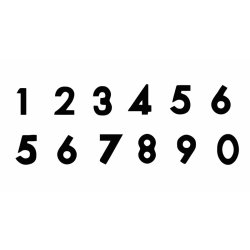 Prge og udstikker st - Tal 2 cm