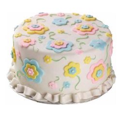 Udstikker st - Blomster - 3 dele i rustfri stl