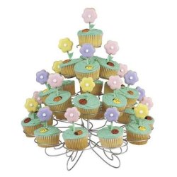 Udstikker st - Blomster - 3 dele i rustfri stl