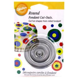 Udstikker st - Runde - 3 dele i rustfri stl