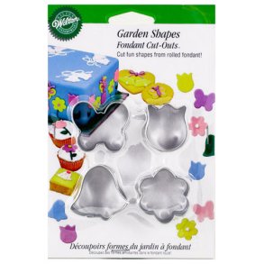 Udstikker sæt - Forår - 4 dele i rustfri stål