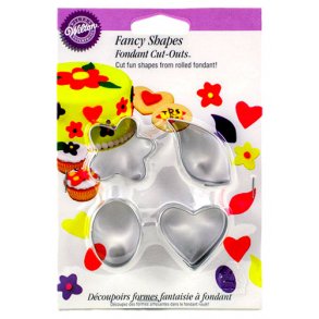 Udstikker st - Pske - 4 dele i rustfri stl