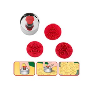 Udstikker st - prg - 4 dele ialt - Julebagning